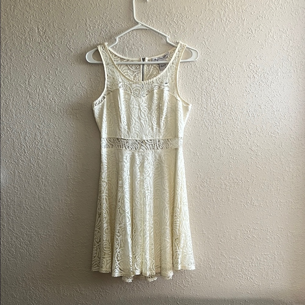 American Rag Cream Lace Dress